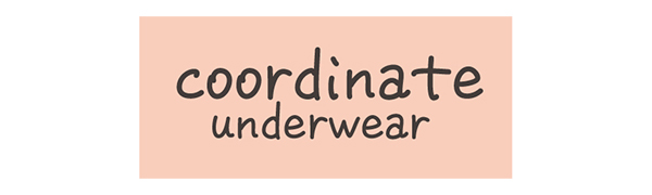coodinate underwear
